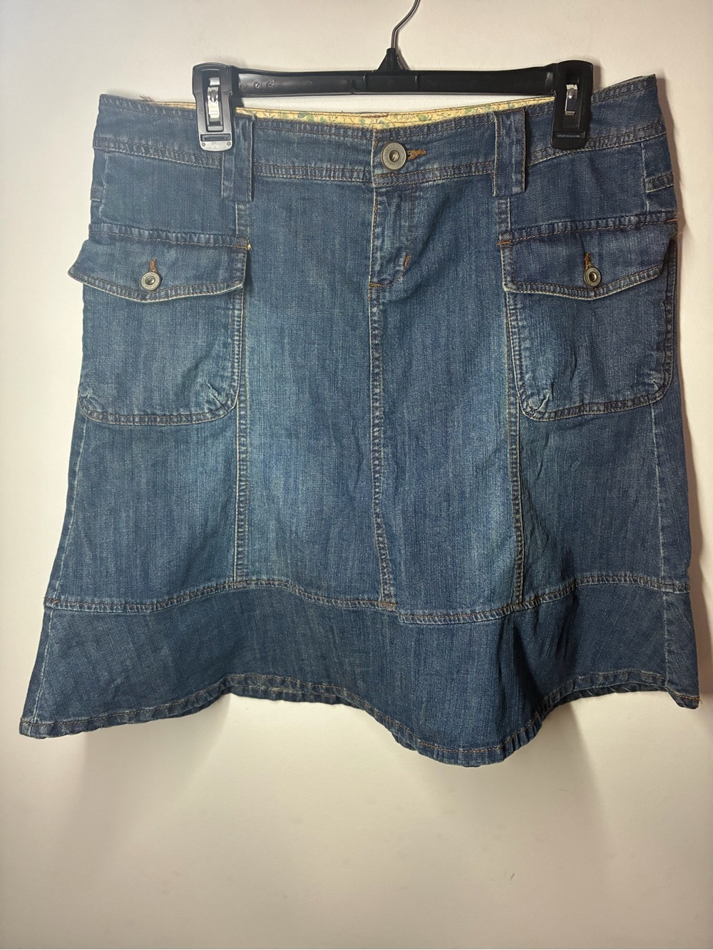 Smart Set Blue Denim Cargo Pocket Shorts